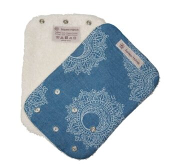 Teething Pads "Floral Petrol"
