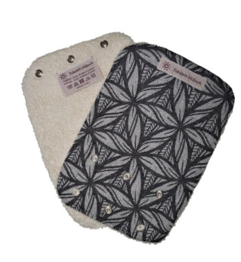Teething Pads "Lorelei anthracite"