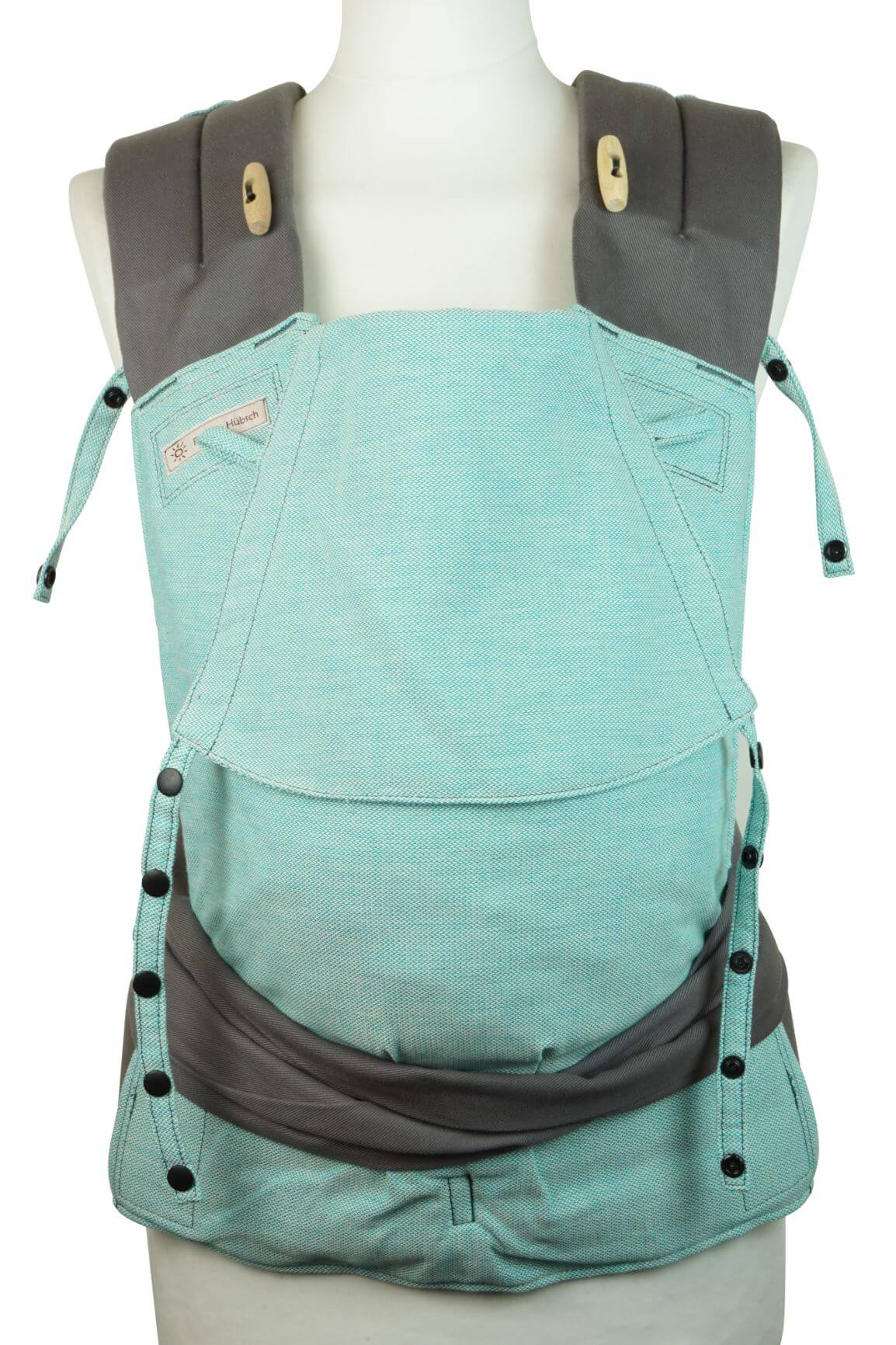 Mei Tai Babysize Aqua Frontal