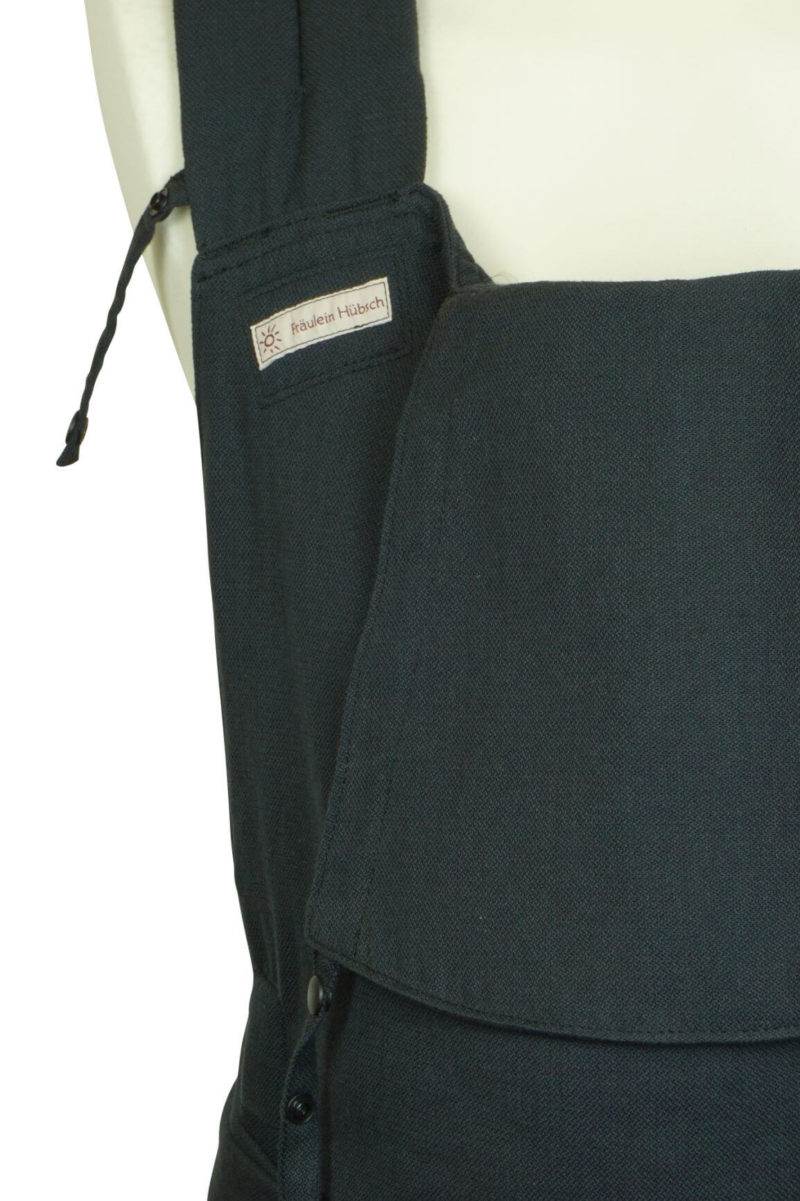 Babytrage Fräulein Hübsch Soft Tai Toddlersize Schwarz