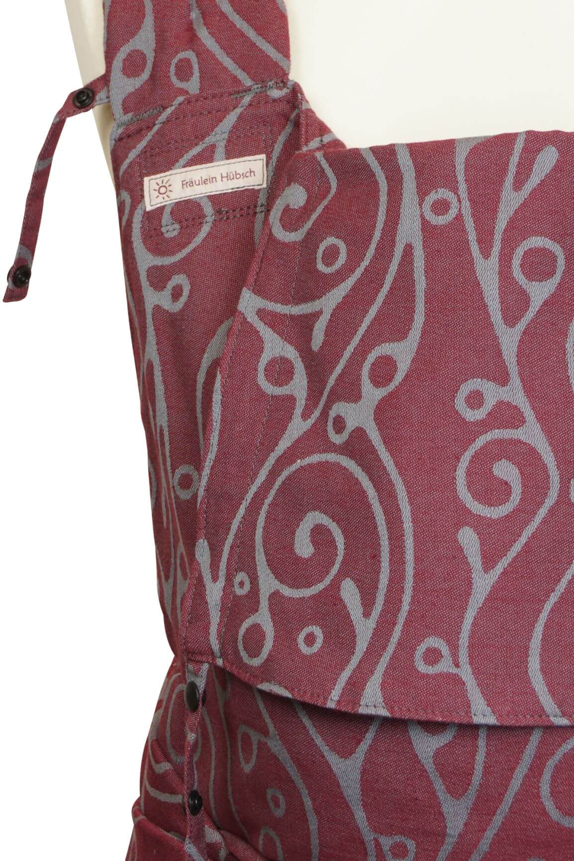 SoftTai Toddlersize Seaweed Bordeaux Detail