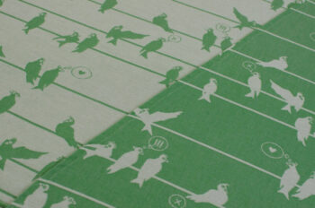 Sling Size 4 "Birds on an wire Green"