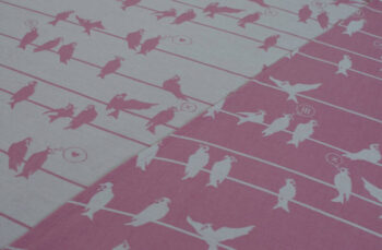 Sling Size 4 "Birds on an wire Rose"