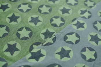 Sling Size 4 "Stars all over Green"