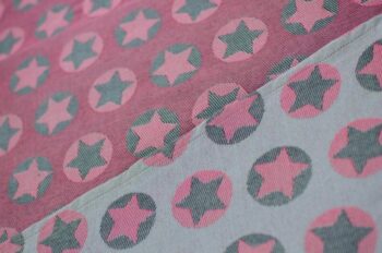Tragetuch Gr. 4 "Stars all over Pink"
