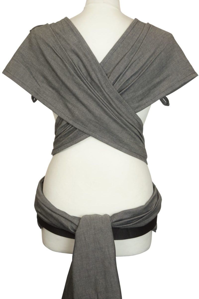 WrapCon Träger Graphite Rückansicht Fräulein Hübsch WrapCon Träger Dunkelgrau