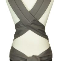 Grey Shoulderstraps from Babycarrier Fräulein Hübsch Mei Tai