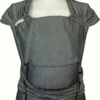 Babycarrier WrapCon Toddlersize Graphite Frontview