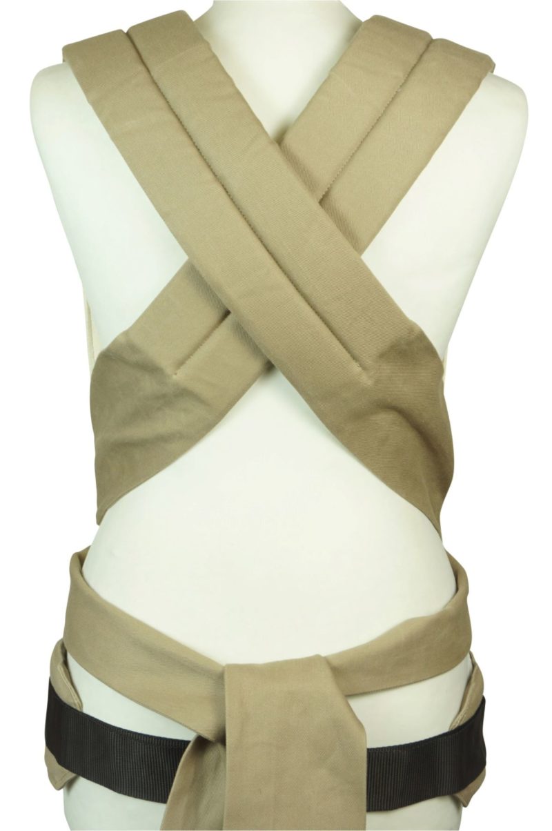 Trager Beige Neu Babytrage Fräulein Hübsch Mei Tai Rückansicht der Träger