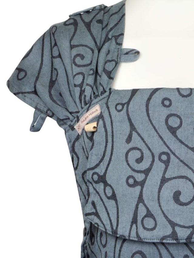 WrapCon Babysize Seaweed Silber Detailansicht