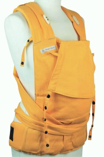 Babytrage Fräulein Hübsch Soft Tai Babysize in Orange
