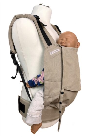 Babycarrier Fullbuckle Onesize "Light Taupe"